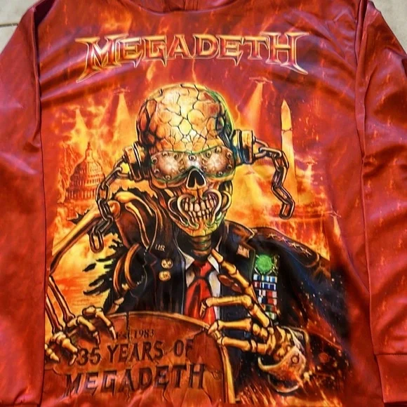 Megadeth 3D Print Hoodie - Picture 2 of 5